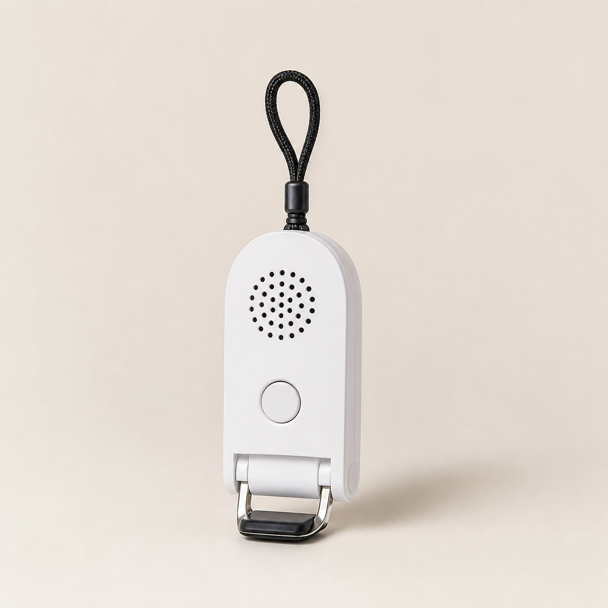 RestAssured portable door handle alarm